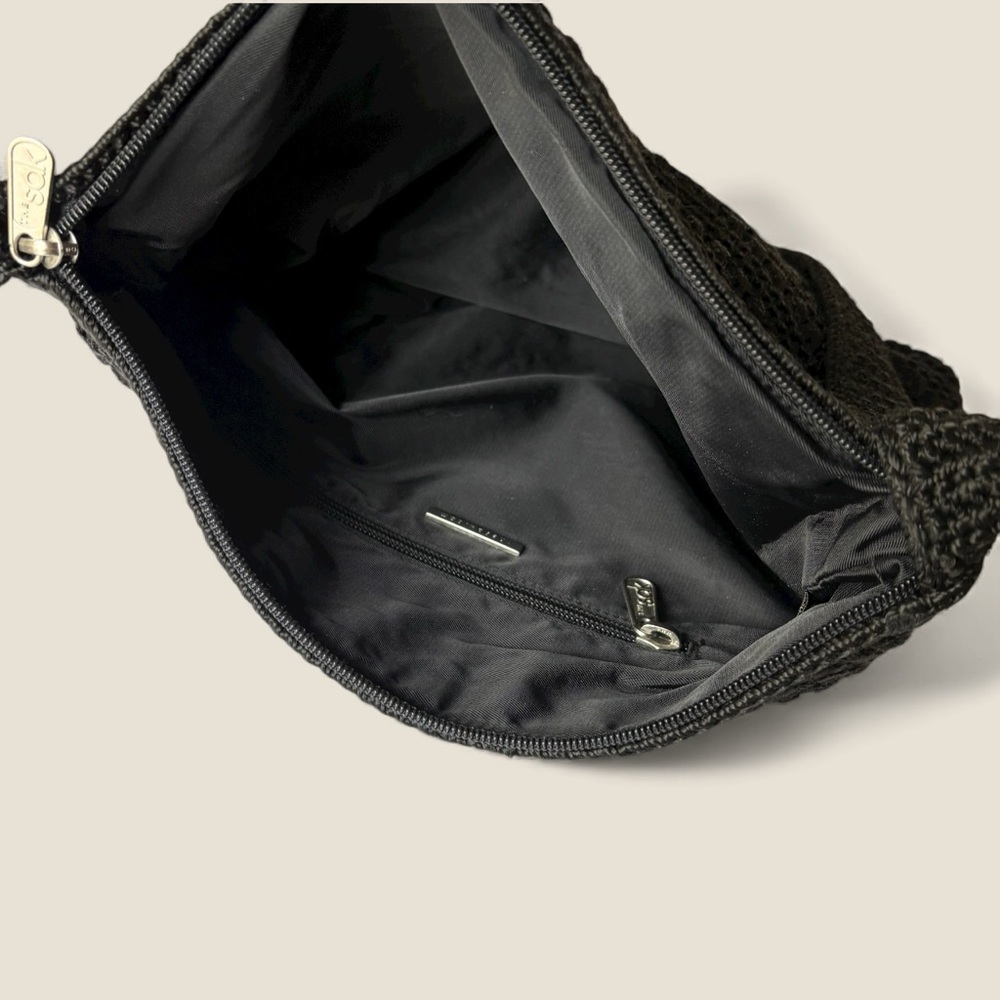 The Sak Black Crochet Shoulder Purse - Picture 5 of 7